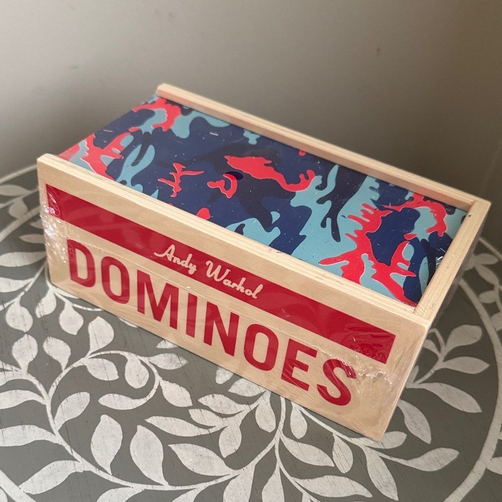 Andy Warhol Dominoes Set NWT